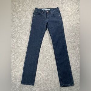 Women’s Straight-Leg Jeans — Dark Blue